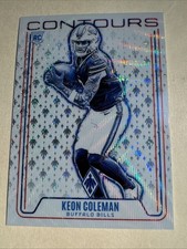 2024 Panini Phoenix - Contours Keon Coleman #CON-KCN Wave (RC) Bills