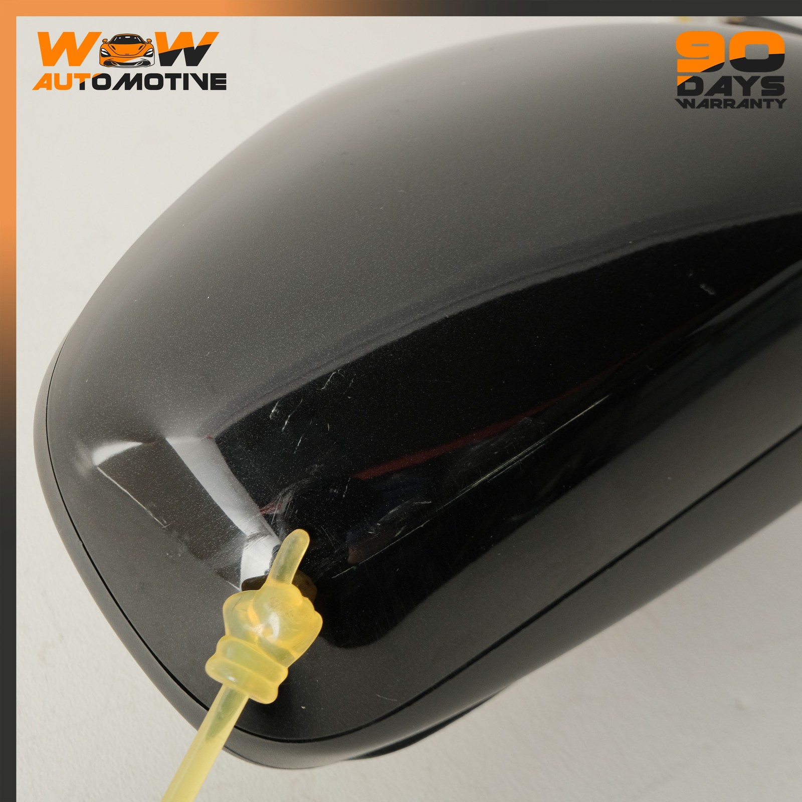 08-19 MASERATI GRANTURISMO S RIGHT REAR VIEW DOOR MIRROR ASSEMBLY BLACK OEM