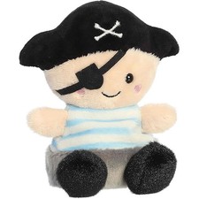 Aurora World Plush - Adorable Palm Pals - PLANKY THE PIRATE 5 inch - New