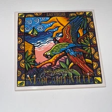 Jimmy Buffett's Margaritaville Las Vegas Ceramic Tile Trivet 6" x 6"