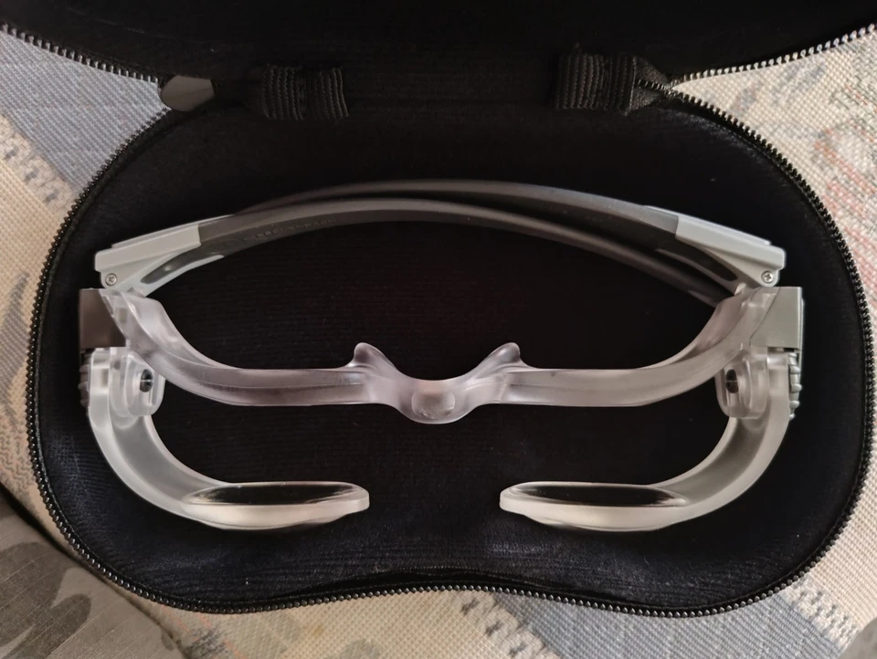 Lupas con clip de TV Eschenbach MaxTV Max lupas de ayuda para baja visión Foto 3 de 4