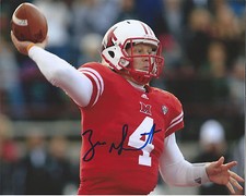 MIAMI OHIO QUARTERBACK ZAC DYSERT SIGNED 8X10 PHOTO W/COA NFL DRAFT B