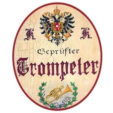 Trompeter Nostalgieschild