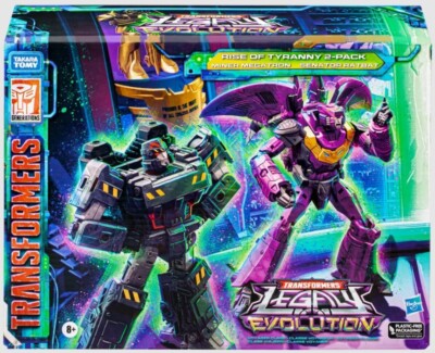 Transformers Legacy Evolution Humble Origins 2er-Pack Senator & Data Clerk F6964
