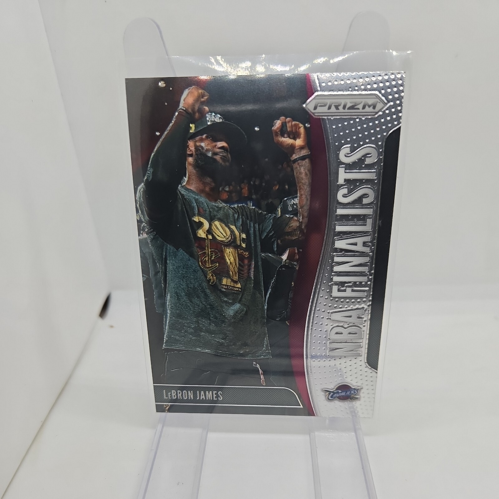 2019-20 Panini Prizm - NBA Finalists Silver Prizm #3 LeBron James MVP Future HOF