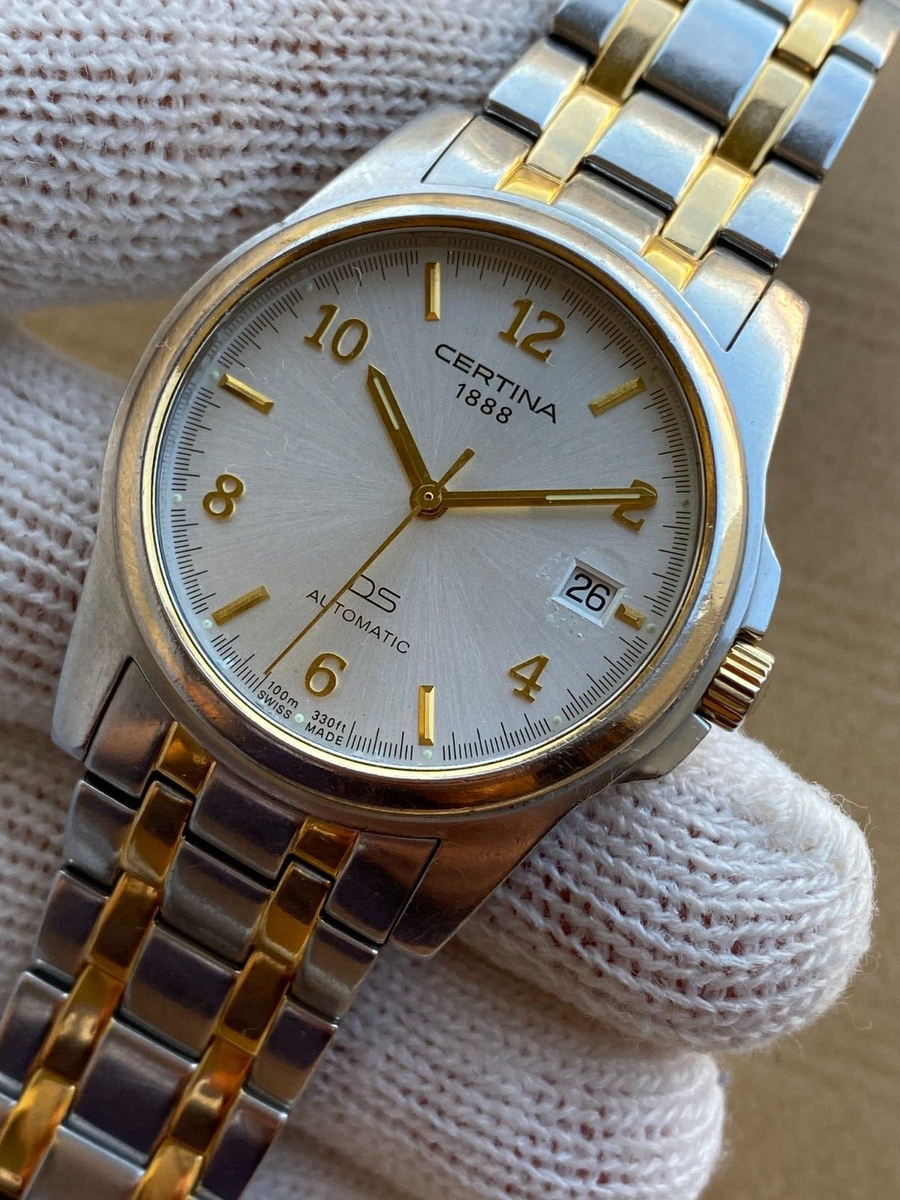 CERTINA 1888 腕時計 Certina 1888 Watch Automatic Date Ladies Swiss Made Sapphire Glass