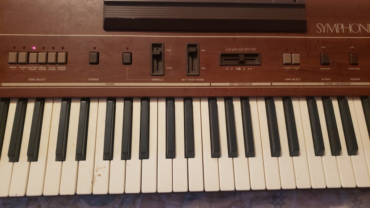 vintage Korg Symphonic Piano 80S Electric Piano keyboard | eBay