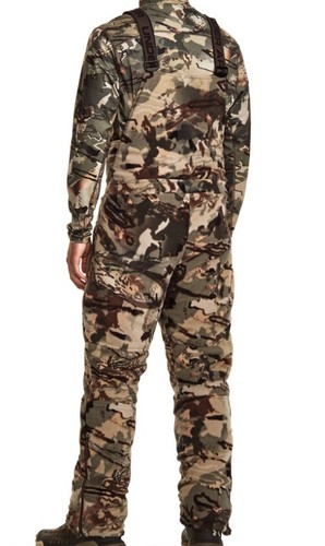 Under Armour UA 1378818-994 RUT Windproof XL Fleece Bib Pants Forest Camo NWT - Picture 3 of 4