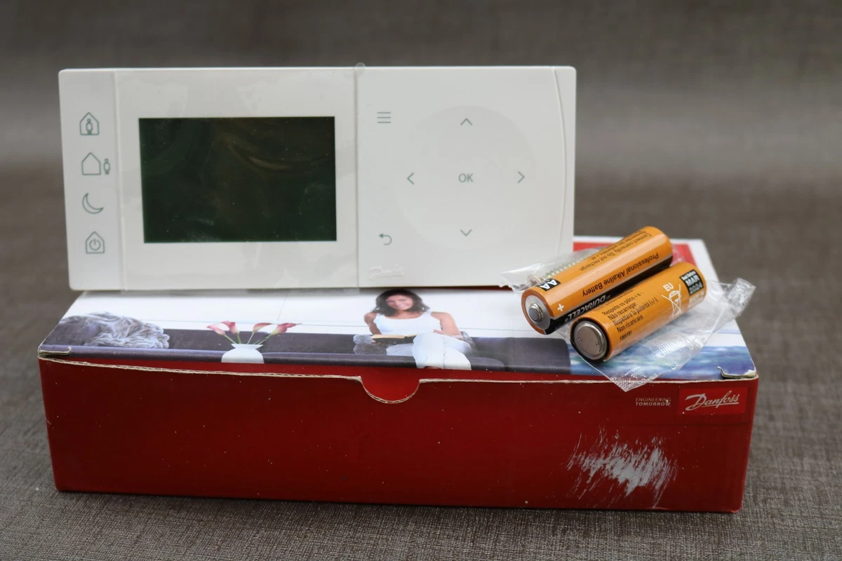 Danfoss TPOne-B Programmable Room Stat Battery Powered 087N785100 | eBay