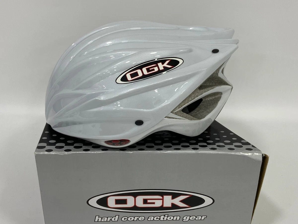 OGK Kabuto Mostro TT Cycling Bicycle Helmet White Size L eBay