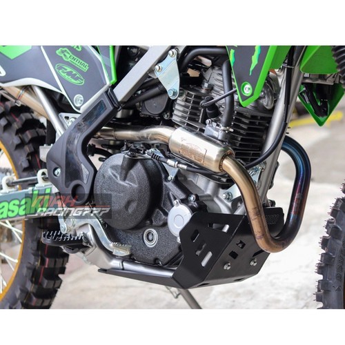 FULL SYSTEM EXHAUST MUFFLER RACING CARBON PIPE FIT FOR KAWASAKI KLX230L KLX230R - Picture 6 of 7