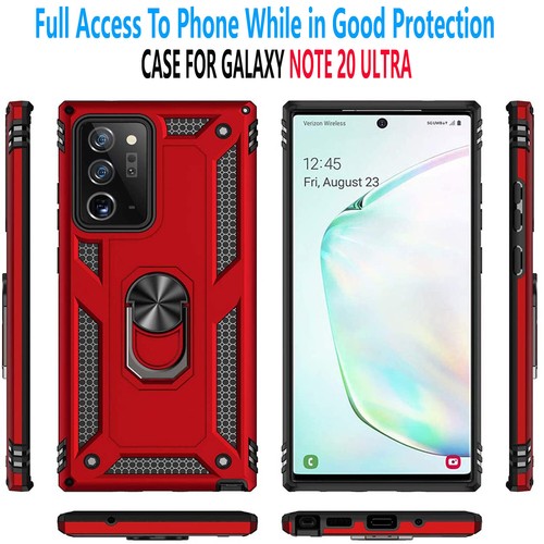 For Samsung Galaxy Note 20 Ultra Note 10 Plus Case Phone Cover + Tempered Glass - Picture 28 of 33