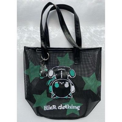 Rare Japanese Nier Brand Vintage Purse Emo Black Cat Bag Fashion 