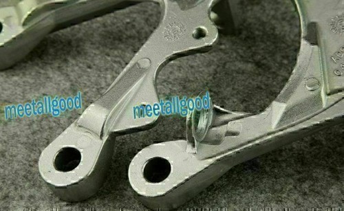 For KAWASAKI NINJA ZX6R 05-08 Front Rider Foot Pegs Footrest Bracket Motorcycle - Picture 6 of 6