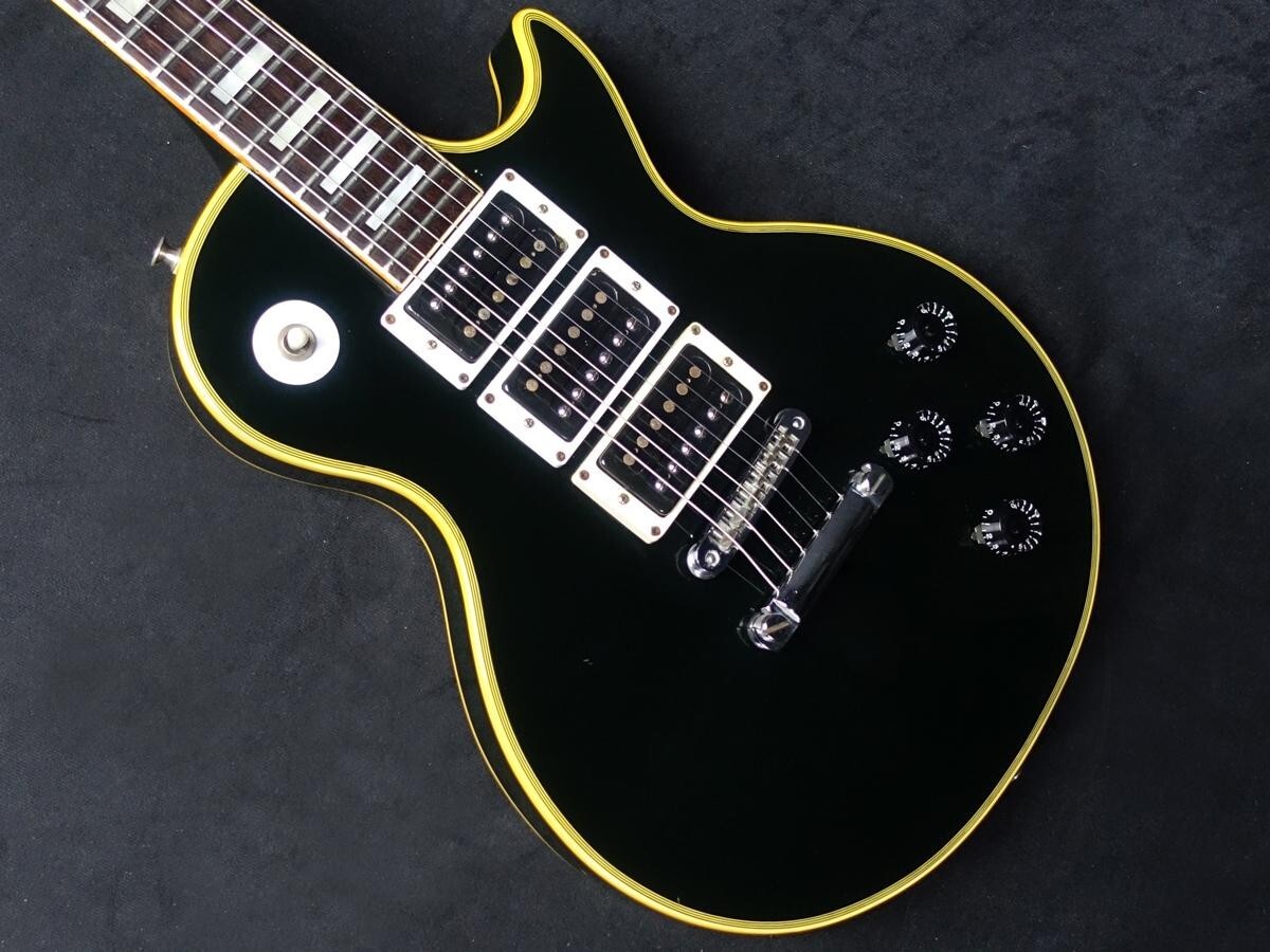 Greco EG-600PB 3PU LP Custom Black 1978 Electric Guitar Made in