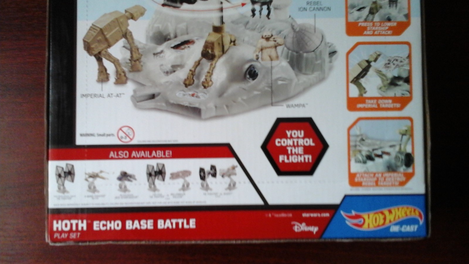 HOT WHEELS STAR WARS HOTH ECHO BASE BATTLE PLAYSET NEW