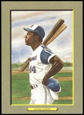 Hank Aaron 1985 Perez-Steele Great Moments Series 1 #9 /5000 Braves