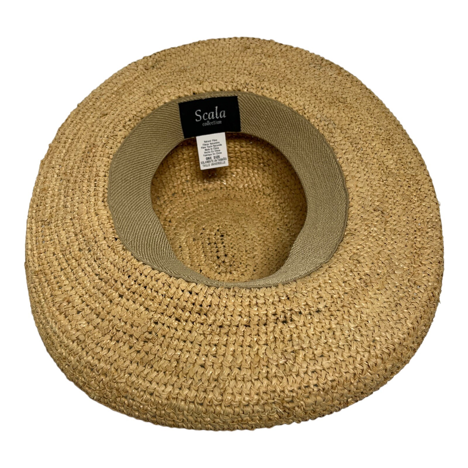 Scala Beaufort- Crocheted Straw Sun Hat