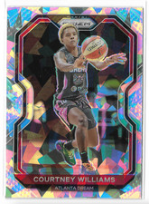 2021 Prizm WNBA Cracked Ice Prizm #6 Courtney Williams Atlanta Dream USF