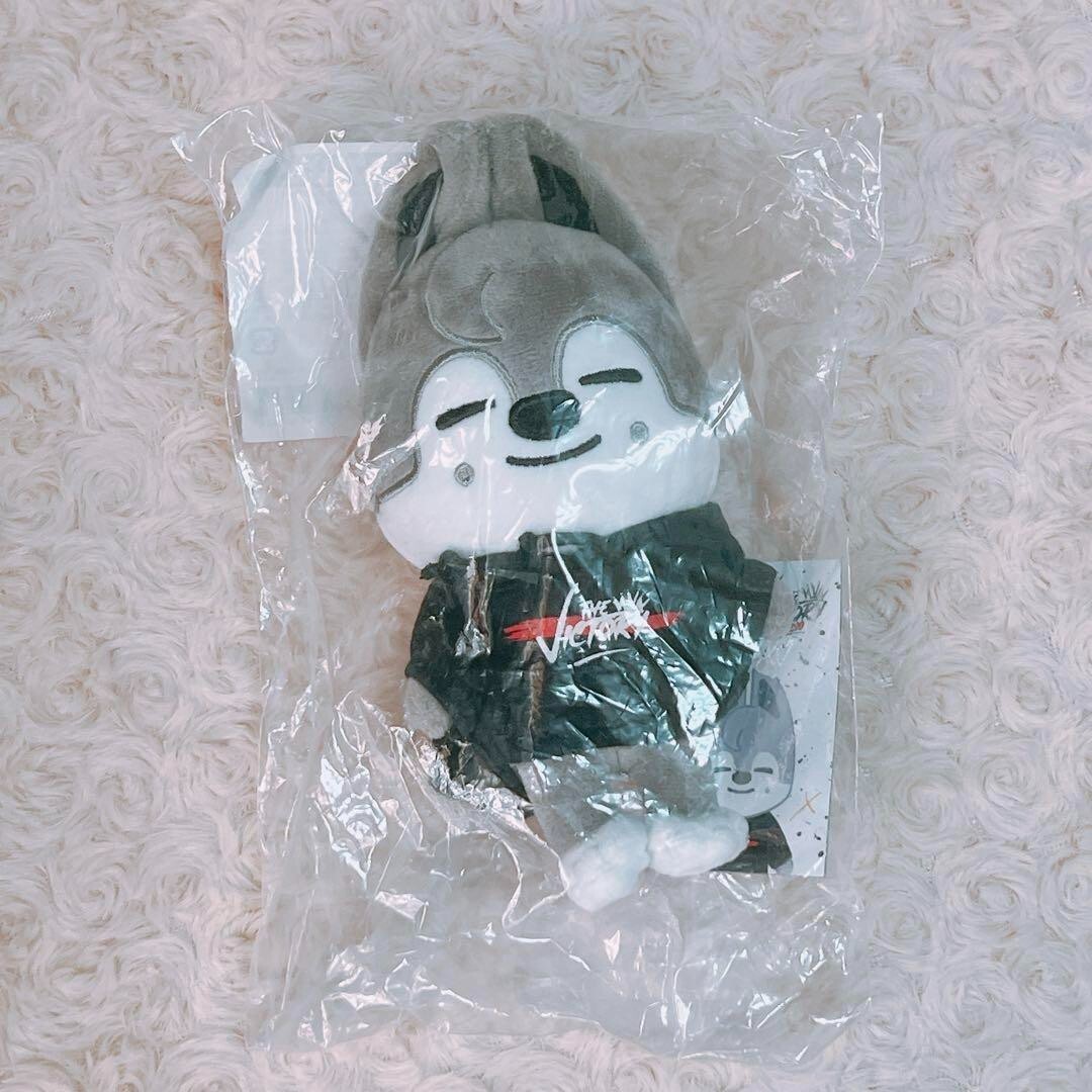 SKZOO PLUSH テディベア ウルフチャン StrayKids Stray Kids Skzoo Bang Chan Wolf Chan Official Plush Doll