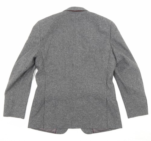 Blazer Skopes Hombre Gris Mezcla Poliéster Talla 40 Reg - Imagen 2 de 10
