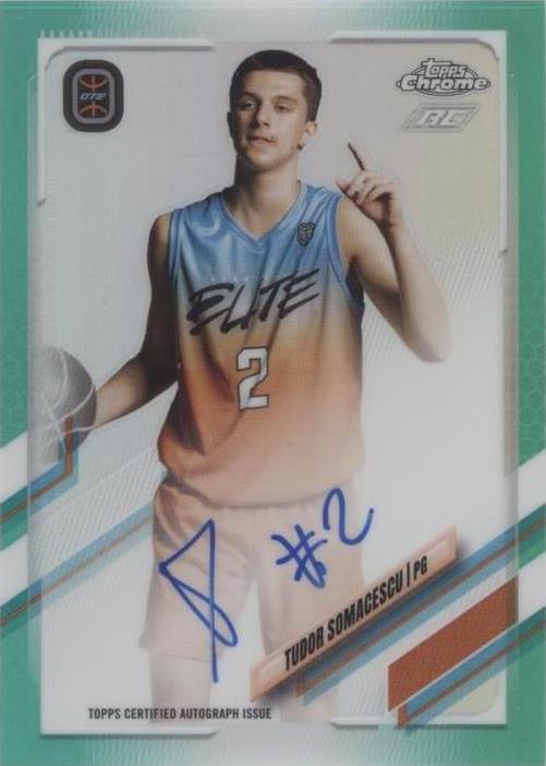 2021-22 Topps Chrome OTE Overtime Elite - Tudor Somacescu #CA-TSO2 - 1 of 2