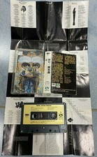 1991 Michael Jackson Dangerous Taiwan Ltd 14 Tracks Cassette W/Promo Insert Rare