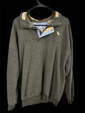 Mack’s Prairie Wings Buckingham Pullover Men’s XL Grey