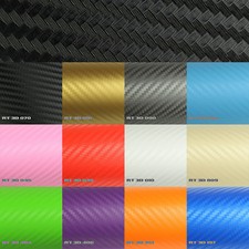 (7,99€/m²) Premium Auto Folie 3D Carbon + Matt + Hochglanz BLASENFREI Autofolie