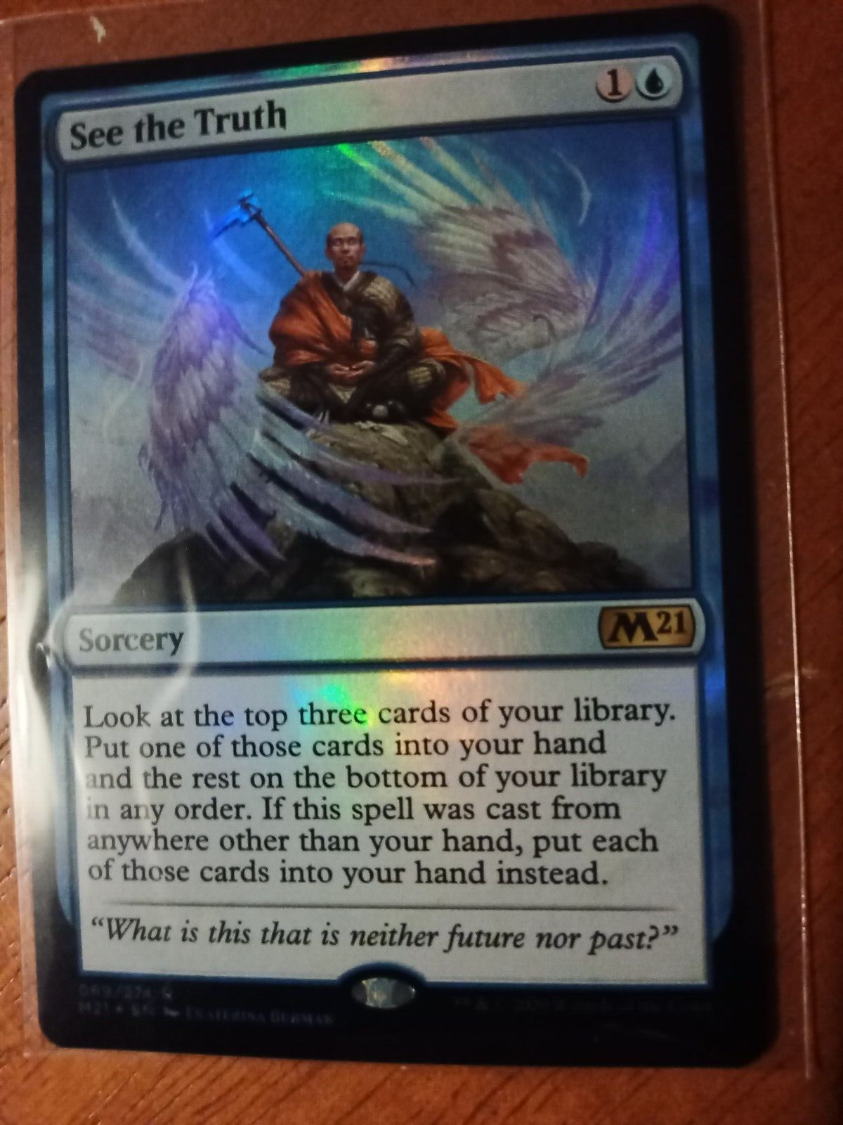See The Truth FOIL Magic The Gathering Rare Core Set 2021 69