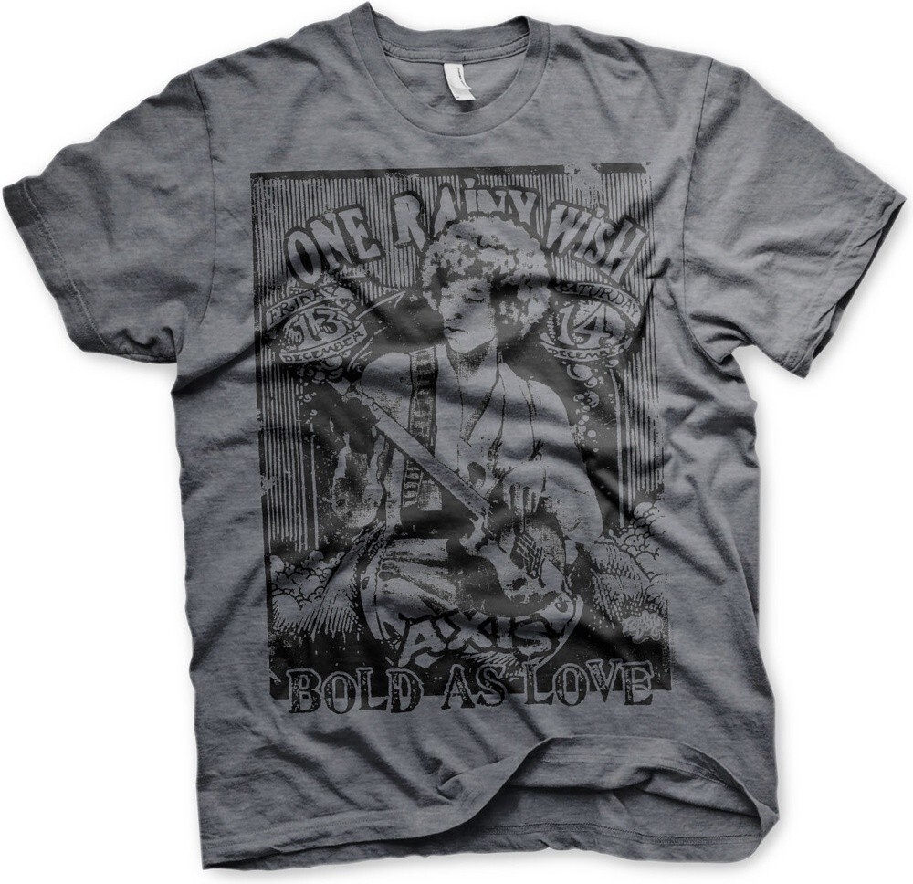 Футболка Jimi Hendrix Bold As Love из темного вереска