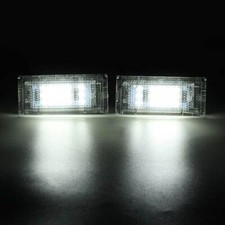 2Tlg für BMW 3er E46 COMPACT·LIMOUSINE TOURING KOMBI LED Kennzeichenbeleuchtung,