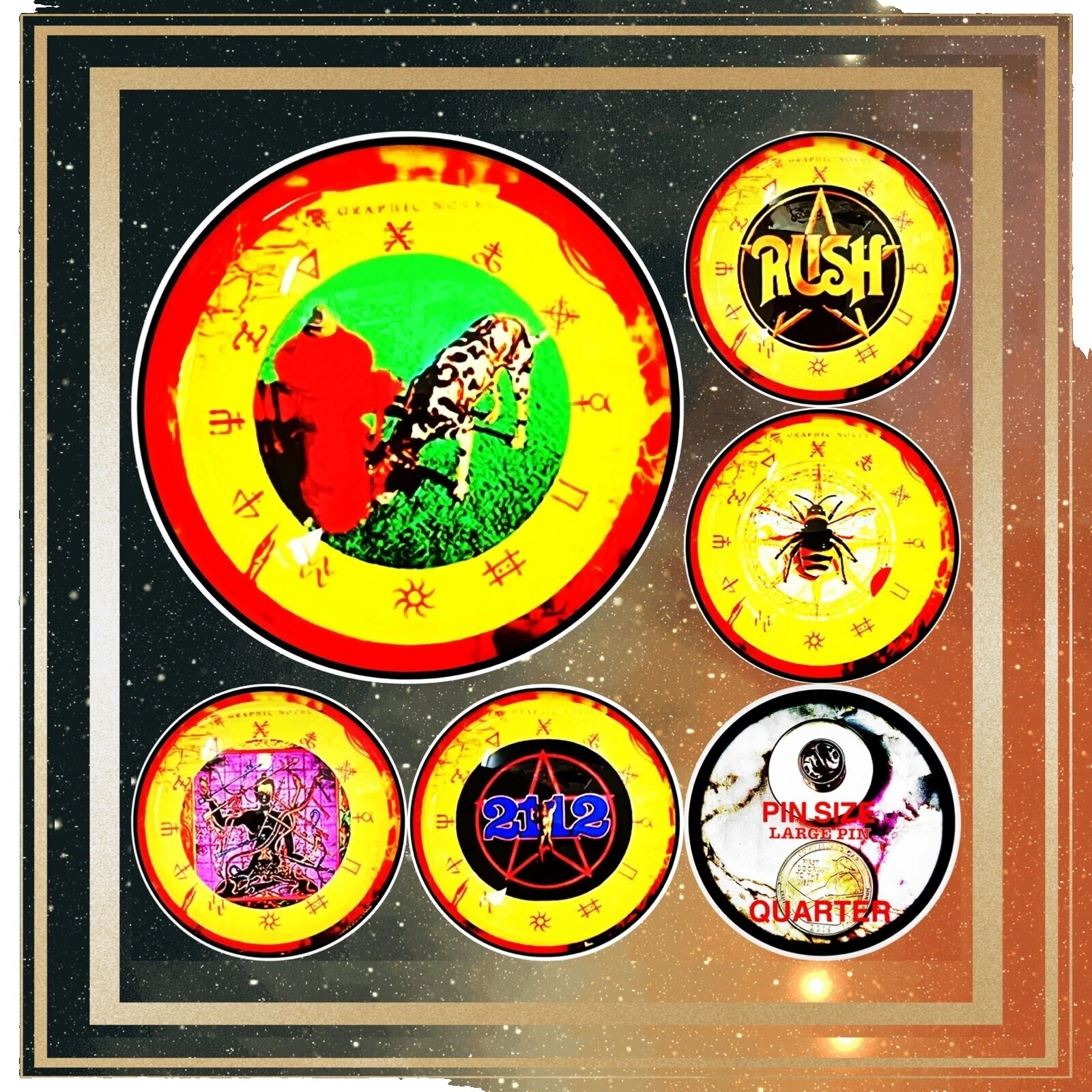 Rush Rock Music CDs