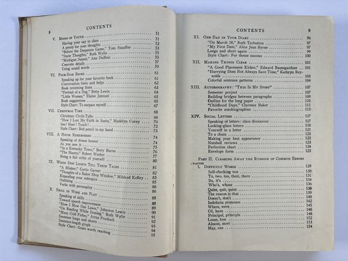 Vintage 1946 Revised Edition Enjoying English Textbook - Picture 7 of 15