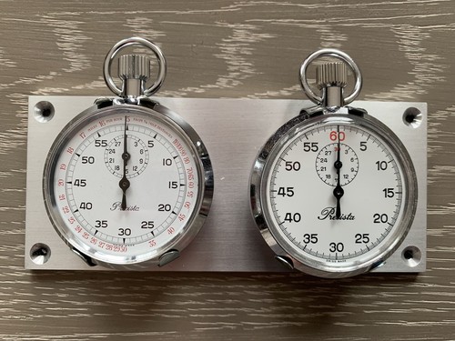 Vintage Serviced Precista Tachymeter And Stopwatch Dashboard Rally Timer 1 - 第 1/7 張圖片