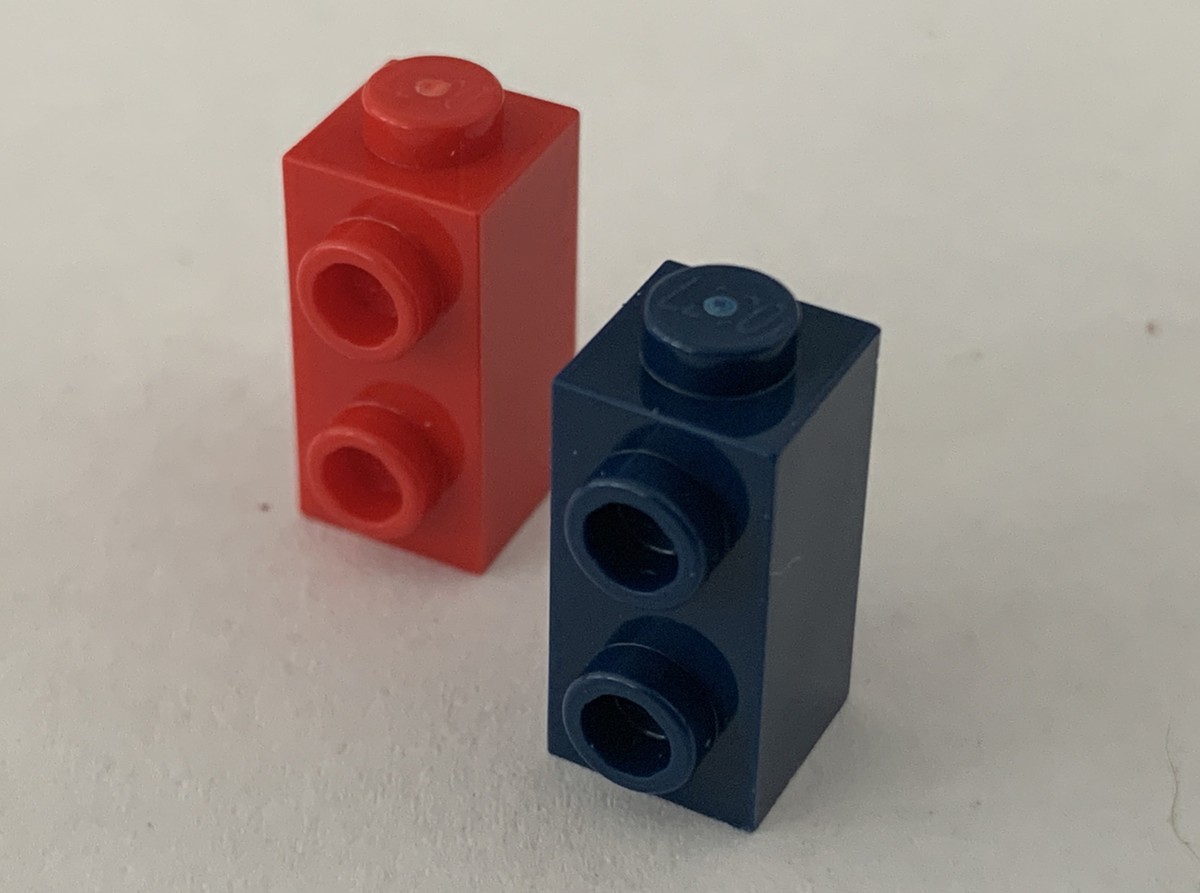LEGO Parts 32952 (2pcs) Brick Modified 1x1x1 2/3 w/ Studs on 1