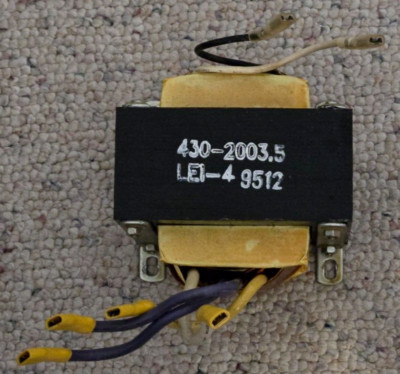 APC Back-UPS 600 Power Transformer LEI-4 9512 430-2003.5