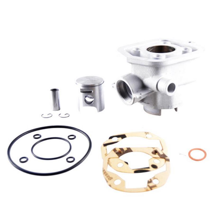 Cylindre alu Doppler ER1 liquide MBK 51 kit moteur 50cc refroidissement H2O