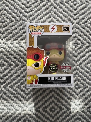 Funko Pop ! DC - Kid Flash N. 320 _ ChaseEdition / Glow