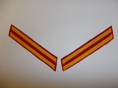 usmc dress blue service stripes USMC Male Enlisted Dress Blue Coat