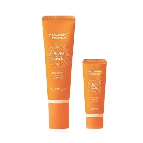 Gel solar refrescante hialurónico DEOPROCE SPF50+ PA+++ 50 g (+20 g) - Imagen 1 de 1