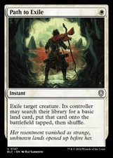 Path to Exile 0147 Non Foil Uncommon Bloomburrow Commander MTG NM