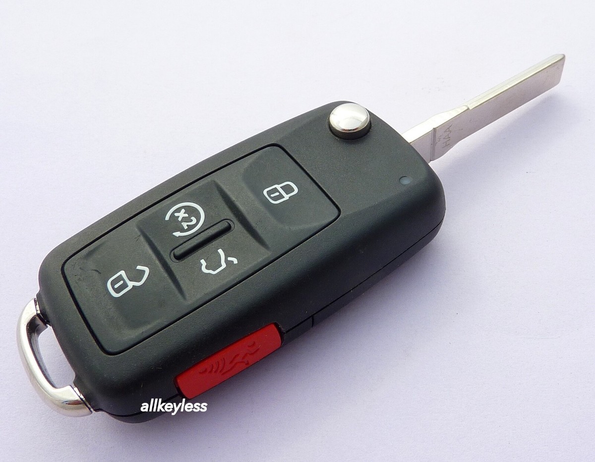 OEM VW VOLKSWAGEN flip keyless entry remote fob transmitter 202D +