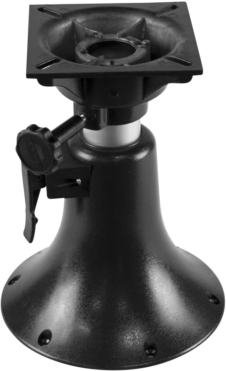 Boat Seat Pedestal Bell Adjustable Height 13"18" Post Mount 10