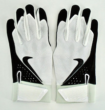 Nike Alpha Select Batting Gloves Men's Large White/Black