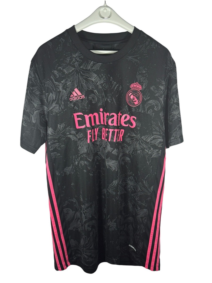 adidas Real Madrid ピステ L ブラック/ピンク adidas Real Madrid ピステ L ブラック/ピンク