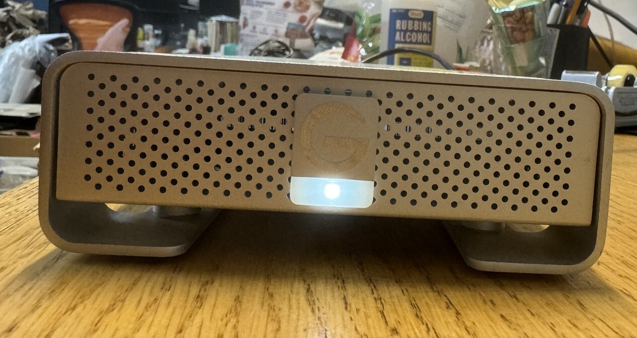 2TB External Hard Drive Mac G-Raid G-Technology 7200 RPM w USB-image