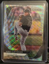 Mike Clevinger 2020 Prizm Blue Wave Prizm #59/60 - Guardians
