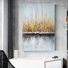 Home Paintings Wall Decor Room Aesthetics Canvas Handmade Acrylic Oil Painting