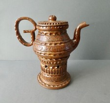 théière ou tisanière en céramique, signée Huguette Marius Bessone Vallauris 1960